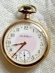 1912 South Bend Grade 215 17J 16S Gold Filled Pocket Watch - Run's. Fixed Price $259.75.