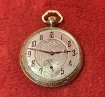Antique Admiral 6 Jewels Gold Filled Pocket Watch Does Not Run!. Fixed Price $99.66.