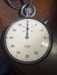 Vintage Heuer Swiss Made Stopwatch Model 7700 Works! Super Clean Gears!. Fixed Price $140.00.