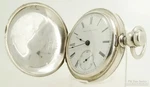 Elgin "g.m. Wheeler" Grade 57 Pocket Watch, 18 Size, 11 Jewels, Coin Silver Hc. Fixed Price $456.00.