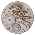 Hampden Grade No. 305 Model 12-SIZE 17-JEWEL Antique Pocket Watch Movement. Fixed Price $24.00.