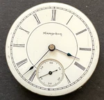 Antique 1893 Hampden Grade 200 Pocket Watch Movement Good Balance 6S 7J Usa. Fixed Price $22.95.