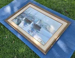Charles Gruppe Marine/nautical Painting-sailboats-new England-connecticut. Fixed Price $599.99.