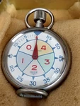 1960S Heuer Yacht Timer - Working Well With Original Tin Case Swiss Made. Fixed Price $350.00.