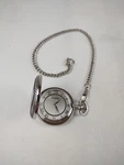 Danbury Quartz Pocket Watch - Engraved James New Battery. Fixed Price $24.95.