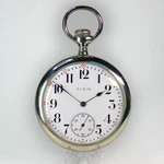 Elgin 16 Size WW2 Era Runs Great, Serviced. Fixed Price $160.00.