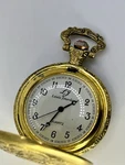 Louis Jourdan Gold Tone Decorative Scroll Case Pocket Watch No Chain Untested. Fixed Price $32.39.