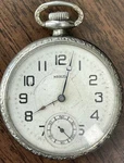 Antique Engraved Marcel Pocket Watch Early 20TH Century - As Is Not Tested. Fixed Price $99.99.