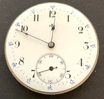 Antique 1909 Ingersoll-trenton 130 Pocket Watch Movement Parts/repair 16S 7J Usa. Fixed Price $16.95.