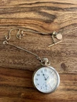 Vintage Elgin Pocket Watch With Chain And Fob (working). Fixed Price $300.00.