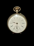 Swiss Antique Tavannes Trusty Pocket Watch Solid Silver 0.800 Working. Fixed Price $299.99.