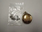 Vtg Molnija 3602 Pocket Zipper Watch Mechanical Moscow Crest Zlatoglavaya. Fixed Price $75.00.
