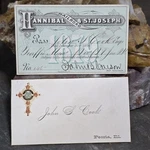1879 Hannibal & St. Joseph Railroad Pass Missouri Railway Train Ticket Card. Fixed Price $277.99.