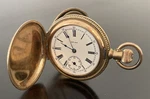 Antique Atlas Watch Co. Fancy Gold Filled Hunter Case Pocket Scrap Repair. Fixed Price $250.00.