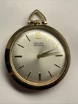 Gruen Precision Pocket Watch Swiss Handwinding 17J Open Face S/n 510-294A C.1943. Fixed Price $189.00.