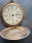 1897 Hampden Pocket Watch Model 3 Grade No. 200 6S Jewel Golf Filled Clean. Fixed Price $247.00.