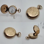 1912 Hampden Molly Stark 0S 7J Gold Filled Hunter Case Ornate Pocket Watch. Fixed Price $290.65.