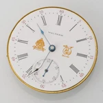 1898 Waltham Grade No. 22 -16S 11J Open Face Pocket Watch Movement Masonic. Fixed Price $179.99.
