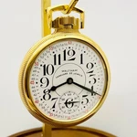 1953 Waltham Vanguard 16S 23J Railroad Pocket Watch Working. Fixed Price $465.00.