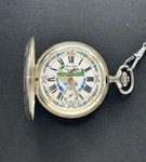 Swiss Men Sim 17 Jewels Incabloc Horse Mechanical Wind Up Pocket Watch Works. Fixed Price $124.99.