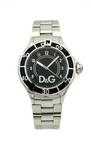 D&g Dolce Gabbana DW0511 Unisex Anchor Stainless Steel Black Dial Watch 40 Mm. Fixed Price $170.00.