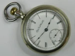 Vintage 1896 Elgin Cal 73 Model 5 18S 7J Silverode Mens Pocket Watch - Repair. Fixed Price $59.00.