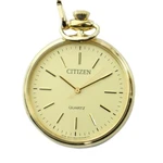 Citizen 9633-S045517 Pocket Quartz Gold Tone 35MM Wristwatch Unisex. Fixed Price $134.39.