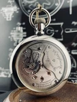 Illinois Bunn Special Pocket Watch 18S 21J Display Back Case. Fixed Price $740.00.