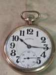 Illinois 16S 21J Ls Adj. 6P Bunn Special Pocket Watch C.1921, Heavy Ygf Engraved. Fixed Price $499.99.