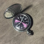 Gotham Men's Silver-tone Polished Covered Quartz Pocket Watch # GWC15042SP. Fixed Price $24.00.