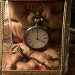 Tiffany & Co. Patek Philippe Pocket Watch C.1868 Patinated Sterling Silver Works. Fixed Price $19500.00.