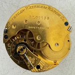Antique 6S 1887 Waltham Jewels Mechanical Hunter Pocket Watch Movement Usa. Fixed Price $46.75.