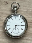 Vintage 1887 Elgin Silverode Size Pocket Watch Grade 43 - Ticking. Fixed Price $94.50.