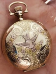 Antique Springfield Illinois Watch Co 1906 Pocket Mint Size 0S Runs. Fixed Price $659.00.
