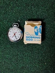 1966 Ingraham Sebring 500 Watch Stop Box. Fixed Price $70.00.