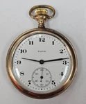 Elgin 303 12S 7J 1919 Open Face Pw Philadelphia 10YR Victory Case Runs 036WEB. Fixed Price $149.99.
