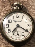 Vintage Marcel Pocket Watch Made Great Britain For Repair. Fixed Price $49.99.