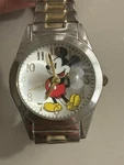 Vintage Disney Mickey Mouse Watch Mzb MCK579 Two-tone Expansion Band PC21 Works. Fixed Price $14.95.