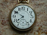 1910 Elgin Veritas 16S. 21J. Gold Filled Railroad Watch. Fixed Price $579.00.