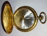 Vintage Paul Peugeot Swiss 17 Jewels Incabloc Date Pocket Watch. Fixed Price $50.00.