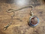 Franklin Mint Colt Army Peacemaker Action .45 Caliber Pocket Watch & Case. Fixed Price $200.00.