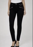Kenneth Cole New York Jess Skinny Pants Women Black Size 6 Zipper DETAIL(A277!. Fixed Price $51.98.
