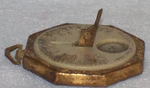 Vintage Frank Buck Explorers' Watch (sun Dial Faced Pocket W/ Compass). Fixed Price $19.99.