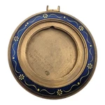 Vintage Waltham Swiss Blue Enamel Case Pocket Watch 10-0300-00 B571 44MM Lot 238. Fixed Price $32.00.