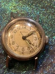 1940'S Racine/gallet- Ww-ll Era Steel Watch Housed Spillman Case... Runs. Fixed Price $289.00.