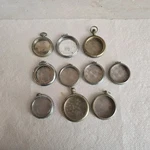 Lot Of 10 Illinois Watch Co Pocket Cases Only For Elgin Spartan Nickel. Fixed Price $140.00.