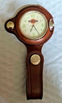 Vintage Harley Davidson Swiss Mov't Pocket Watch - Leather Holder Working. Fixed Price $79.99.
