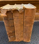Das Johannes Evangelium Antique 1864-1868 German 3 Books Bible Old New Testam. Fixed Price $250.00.