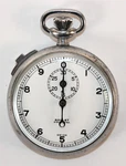 Vintage Gallet Decimal Stop Watch 7J Jules Racine Swiss 3364 Woman's Army Corp. Fixed Price $49.99.
