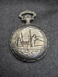 Vintage Fisherman Citron Antimagnetic Mechanical Pocket Watch Non-working. Fixed Price $24.99.